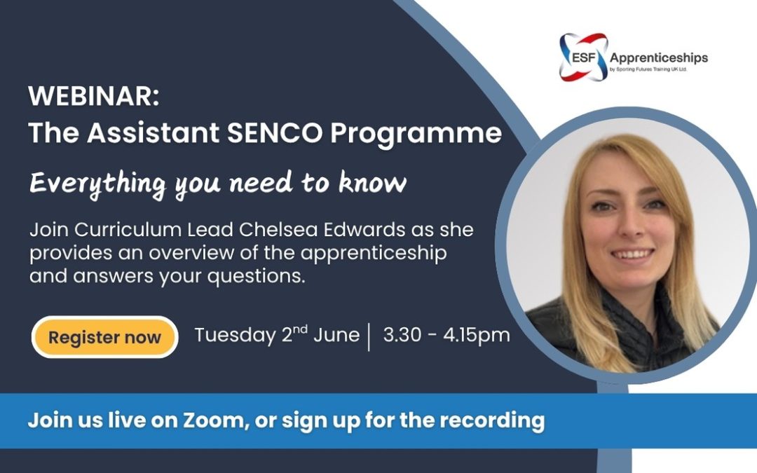 Assistant SENCO Programme Webinar: Everything you need to know
